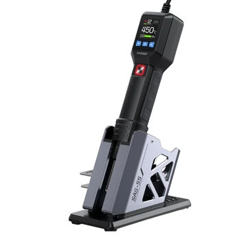 FNIRSI SAG-55 Hot Air Gun 550W Adjustable PID Temperature Control 100°C-450°C 20-Level Airflow Brushless Fan SMD Rework Handheld Heat Tool