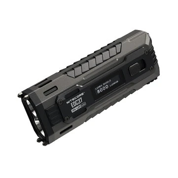 NITECORE EDC37 Digital OLED Display 8000LM USB-C Rechargeable Fast Charging Built-in 8000mAh Battery Tactical EDC Flashlight