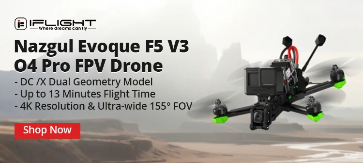 IFlight Nazgul Evoque F5 V3 O4 Pro FPV Drone