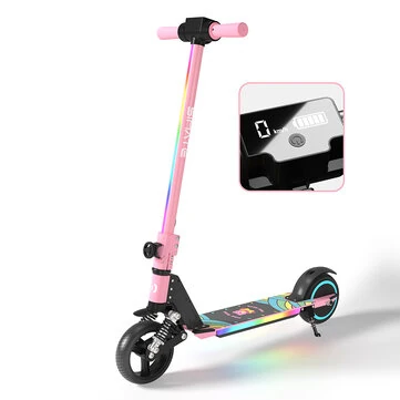 [EU DIRECT] SIMATE S5 New Electric Scooter For Kids 2.5Ah 21.6V 130W Motor 6.5in Folding Moped Electric Scooter5-8KM Mileage Electric Scooter Max Load 70Kg KuKirin
