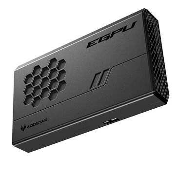 AOOSTAR XG76XT EGPU Dock with Oculink USB4 Port 8GB GDDR6 RDNA3 Architecture AMD Radeon RX 7600XT Graphene Cooling EGPU Expansion Card