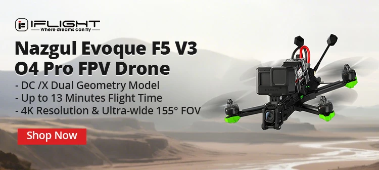 iFlight Nazgul Evoque F5 V3 O4 Pro FPV Drone