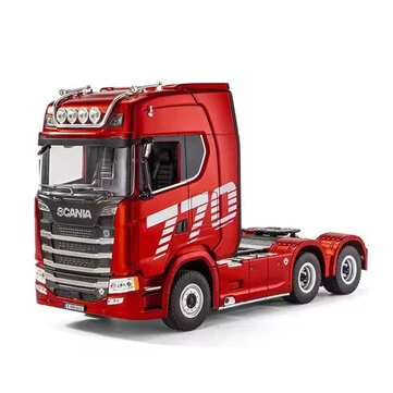 Huina 1501 1/18 2.4G 19CH Scania Tractor Truck RTR Cool Light Full Scale RC Car Vehicle Models