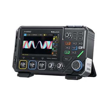 FNIRSI 2D15P Oscilloscope Dual Channel 500MSa/s Sampling Rate 100MHz Bandwidth Signal Generator Multimeter High Accuracy Wide Measurement Range