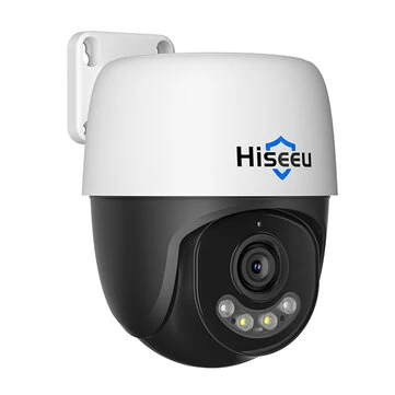 Hiseeu 5MP/8MP/12MP PoE IP Camera Human Vehicle Detect Two Way Audio Color Night Vision IP67 Waterproof Sound Light Alert Security CCTV Cameras