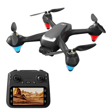 AE9 GPS 5G WiFi FPV with 5.9inch LCD Screen Controller HD Dual Camera Optical Flow Positioning LED Light Brushless 2.4G Remote Control RC Drone Quadcopter RTF