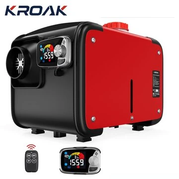 KROAK 5-8KW K-H 12V 24V Diesel Air Heater Thermostat With dapter For Van Trucks RV