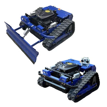 RV225 Remote Control Robot Lawn Mower Snowplow 600m Range 9hp Engine Adjustable 10-150mm Cutting Height 1500m²/h Efficiency