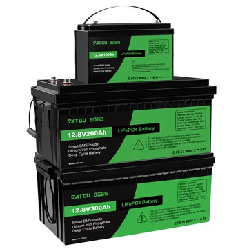 [EU Direct] DATOUBOSS Lifepo4 Battery 12V 100Ah/200Ah/300Ah Built-in Intelligent BMS, >10000 Deep Cycles, Support Series/Parallel , for Marine/RV/Golf Cart/Home Car Battery/Hybrid Solar Inverter
