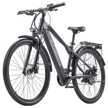 EU DIRECT] RANDRIDE YG70 Electric Bike 48V 14Ah 1000W Motor Recommended Top Speed 25KM/H 27.5inch Tires Electric Bike 40-50KM Mileage Disc Brake 180KG Max Load