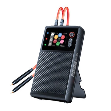 DOCREATE TK-10A Portable LCD Screen Spot Welder 1200A Welding Current 8000mAh Battery Advanced Double Pulse Technology Multiple Safety Features