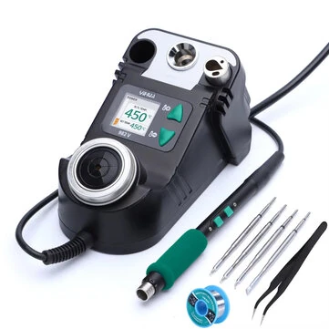 YIHUA 982-V Precision Solder Station with Fast Heating Compact Tip C245 Soldering Iron Easy Replacement of Heating Core