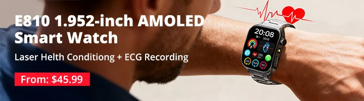 E810 1.952-inch AMOLED Smart Watch