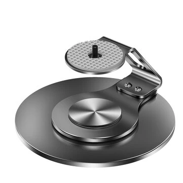 360° Rotary Table Projector Stand Adjustable Desktop Projector Mount Bracket with 1/4