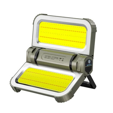 IPRee Outdoor Solar Charging 2000LM Emergency Light Long 5000mAh Battery Life, USB Charging Portable And Long-Lasting Illumination For Outdoor Folding Camping Tent Lights