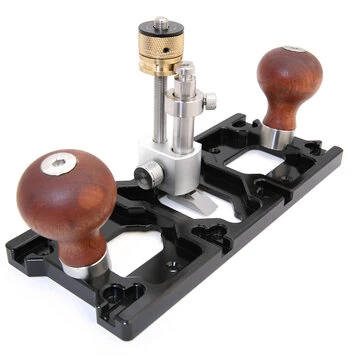 HONGDUI Router Plane For Clean Up Or Extend Grooves Precision Depth Adjustment Blade Three Mounting Locations With Four Rotational Directions