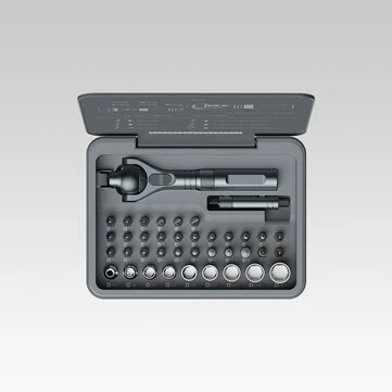 DUKA RS2 Ratchet Screwdriver Set with 40-in-1 Accessories Precision Structure 180° Universal Ratchet Head Multi-Magnetic Design