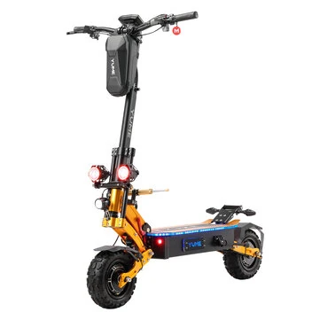 [EU DIRECT] YUME X11+ Electric Scooter 60V 27Ah Battery 3000W*2 Dual Motors Recommended Top Speed 25KM/H 11inch Tires 90KM Max Mileage 150KG Max Load Folding E-Scooter