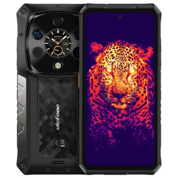 Ulefone Armor 28 Ultra 5G AI Thermal Imaging AMOLED Dual Display 32GB RAM 1TB ROM 50MP Triple Camera 64MP Night Vision Dimensity 9300+ 6.67 inch 120Hz 10600mAh 120W Fast Charge 50W Wireless Charge WiFi 7 NFC IP68 IP69K Waterproof Rugged Smartphone