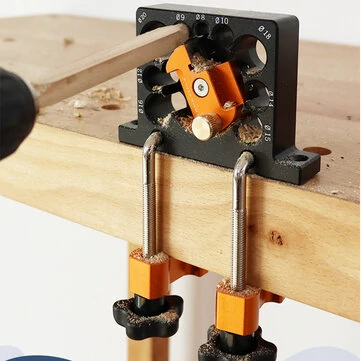 ENJOYWOOD Adjustable Dowel Jig With Carbide Inserts 8-20mm Hole Specifications Compact Lightweight