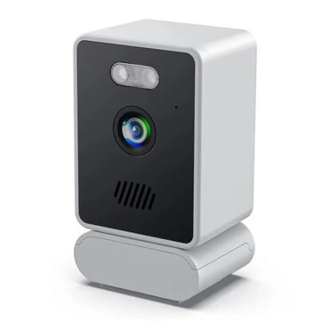 Guudgo 3MP 2K Mini Window Security Camera Wireless WiFi HD Night Vision Indoor Outdoor Window Wall Mount Indoors Home Surveillance Camera