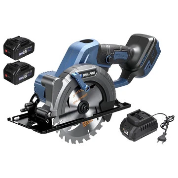 Drillpro 2200W Brushless Motor Cordless Circular Saw 6800 RPM Electric Saw Cutting Depth 51mm For 22V Battery