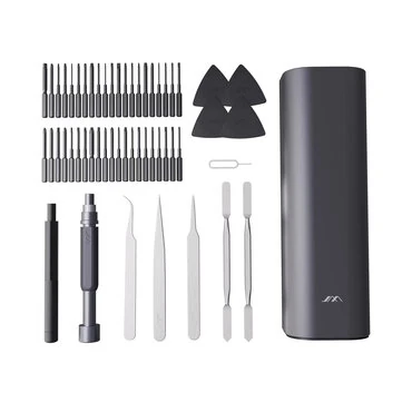 JIMIHOME JM-GNT56 Precision Screwdriver Set 56 in 1 Magnetic Bits Multi-purpose Household Tools Portable Compact Repair Kit High-grade Steel Construction Ergonomic Handle Design