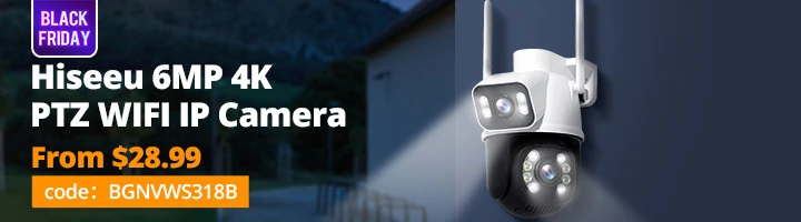Hiseeu-6MP-4K-PTZ-Wifi-IP-Camera