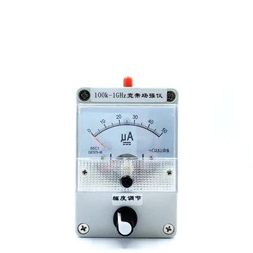 100KHz-1000MHz/1GHz Field Strength Indicator Meter RF Signal Level Tester + Antenna