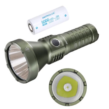 Astrolux® FT03 Pro V2 SFT90X LED 6100LM 1411M High Lumen Thrower Flashlight USB-C Rechargeable Power by 26650 Battery Powerful LED Torch Upgraded High Performance Stepless Dimming LED Strong Search Light