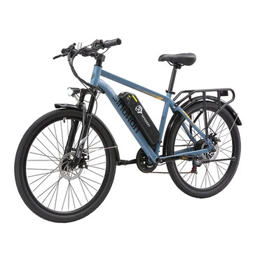 [EU DIRECT] SINOHON EM200 Electric Bike 48V 12.5AH Battery 500W Motor Recommended Top Speed 25KM/H 26 Inch Tire Electric Bicycle 65-85 KM Mileage Range Max Load 150KG DUOTTS C29