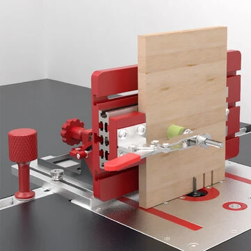 ENJOYWOOD Adjustable-Angle Precision Table Saw Router Table Joinery Sled Coping Sled for DIY Woodworking Projects