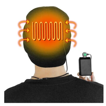 TENGOO Heating Hat 3 Modes Intelligent Warm windproof Fashion Outdoor Skiing Autumn Winter Sports Cap