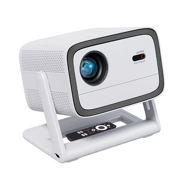 [Netfilx Certified]Wanbo Vali 1 Smart Gimbal Projector 200° Rotating 1080P FHD 900 ANSI Lumens Android TV 11 Auto Focus Keystone Correction Home Cinema Entertainment Streaming Player