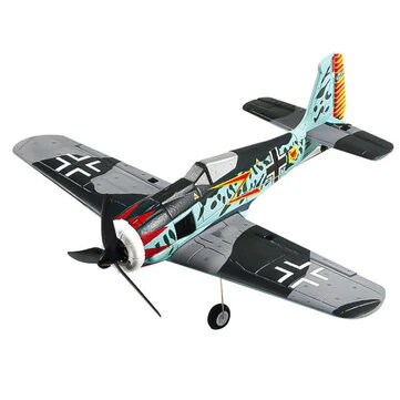 QF013 FW-190 Brushless 350mm Wingspan 2.4GHz 4CH 6-Axis Gyro One Key Aerobatics EPP RC Airplane Fixed Wing Warbird RTF