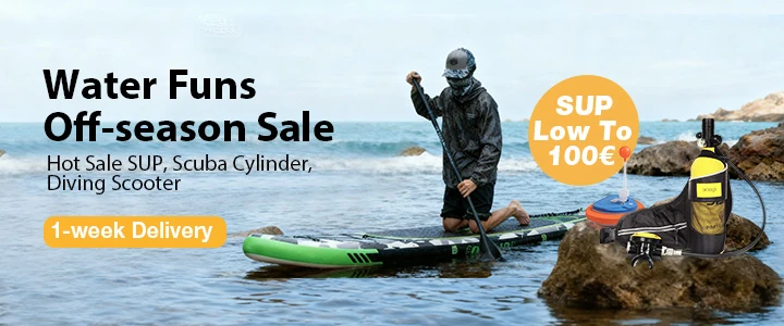 Water Funs Offseason Sale Hot Sale SUP Scuba Cylinder Diving Scooter