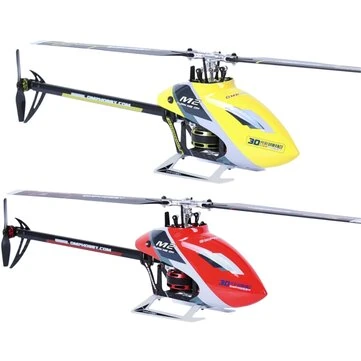 OMPHOBBY M2 EVO MK2 2.4G 6CH 3D Aerobatic Dual Brushless Motor Direct Drive RC Helicopter BNF with OFS3 Flight Control System