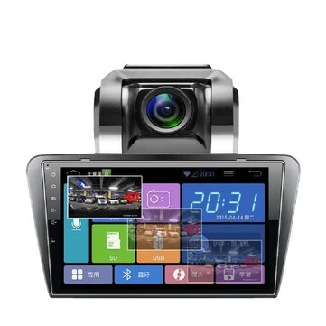 USB Car DVR Dash Cam Android ADAS LDWS FCWS Voice Alarm Warning Wide Angle Video Loop Recording Floating Display G-Shock For DVD Android Player Navigation Unit Auto Audio