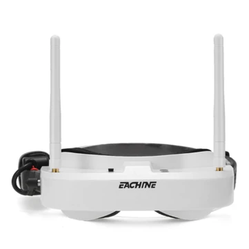 Eachine EV100 5.8GHz 72CH 720*540 FPV Goggles with Dual Antennas& Fan 18650 Battery Case For RC Drone [UK Direct]