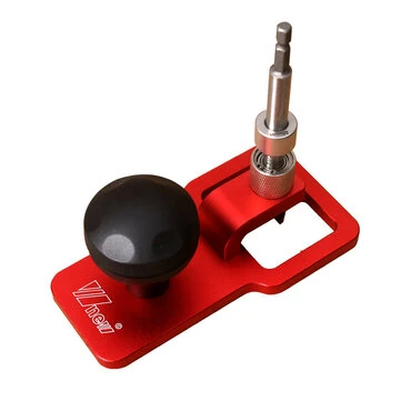 Wnew 19mm 20mm Precision Vertical Drill Guide Set Hole Punch Locator Bench Dog Hole Punch for Woodworking Table Workbench