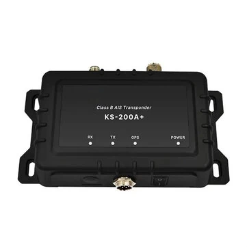 KS-200A AIS Transponder Class B+ 5W Transmission Power SOTDMA Technology GlobalSatellite Tracking NMEA2000 WiFi Connectivity Boat Navigation System