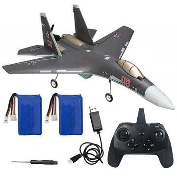 Upgraded QF009 SU-35 Fighter Brushless Version 375mm Wingspan 2.4GHz 4CH 3D/6D Switchable 6-Axis Gyro EPP RC Airplane Fixed Wing Glider RTF/ KIT+Motor