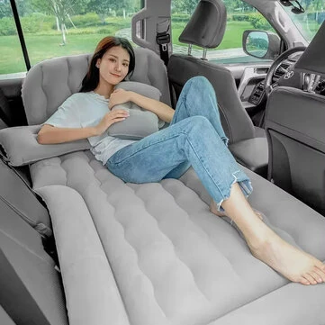 Universal SUV Inflatable Car Air Mattress Travel Bed Portable Back Seat Sleeping Pad for Camping