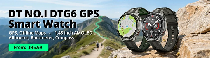 DT NO.I DTG6 GPS Smart Watch
