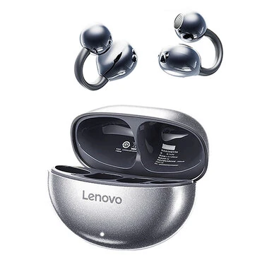 LENOVO TA410 TWS bluetooth 5.4 Earphone 360° Panoramic Sound DT8.0 Directional Sound 24H Playback Low Game Delay Touch Control Earclips Sports Headphones