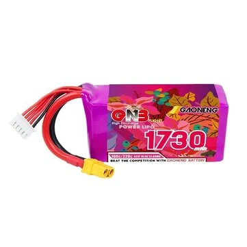 GAONENG GNB HV 14.8V 1730mAh 4S1P 160C LiPo Battery XT60 Plug for GEPRC MARK5 iFlight Nazgul5 FPV Racing Drones