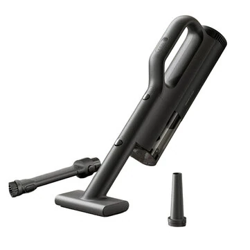 Xiaomi Mijia Car Vacuum Cleaner 21kPa Suction Brushless Motor Type-C Fast Charge 2400mAh Battery 5-Stage Filtration 150mL Dust Cup Wireless Cleaning Multiple Attachments