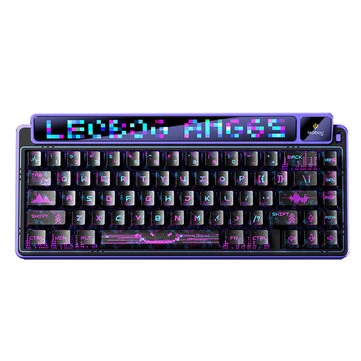 LEOBOG AMG65 Custom Mechanical Keyboard With TFT LED Screen 67 Keys Triple Mode Wireless/bluetooth/Wired Gasket Structure Hot Swappable RGB Gaming Keyboard with 8000mAh Battery