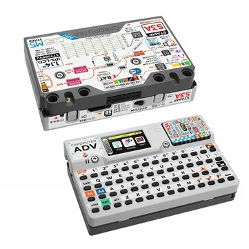 M5Stack Cardputer Adv ESP32-S3 Programmable Computer 56 Key Keyboard 1.14 Inch LCD Display Audio Codec 6 Axis Motion Sensor microSD Slot Magnetic Back