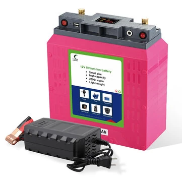 [EU Direct] KWMThunder 12V 100Ah LiFePO4 Battery With Charger, Upgraded 100A BMS Max Depth Cycle 15000 Cycles Support Series/Parallel With USB, for RV Solar Panel Marine Home